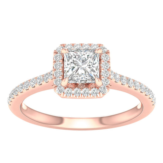 14K 1.25CT Lab Grown Diamond Engagement Ring