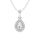 14K 0.62ct Lab Grown Pendant