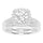10K 1.25CT Certified Lab Grown Diamond Bridal Set