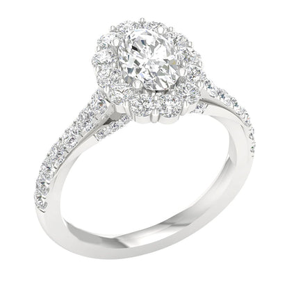 14K 2.00CT Lab Grown Diamond Engagement Ring