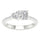 14K 1.15CT Certified Lab Grown Engagement Ring