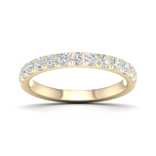 14K 0.50CT Lab Diamond Band