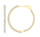 14K 2.00CT Lab Diamond Hoops