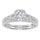 10K 0.50CT Certified Lab-Grown Diamond Bridal Set