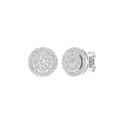 14K 1.00CT Lab Grown Earrings