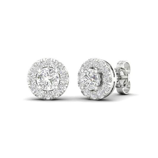 14K 1.00CT Lab Diamond Earring