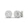 14K 1.00CT Lab Diamond Earring