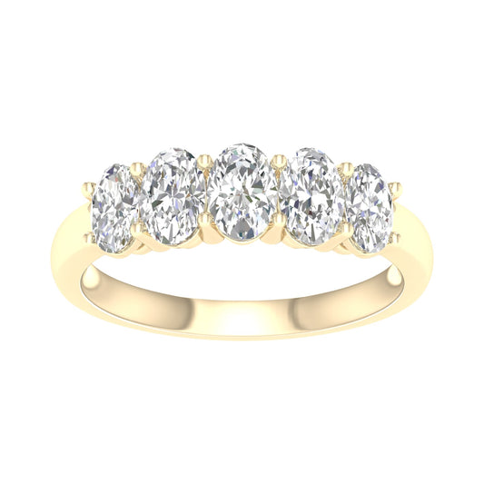 14K 1.50CT Lab Diamond Ring