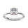14K White Gold Labgrown Diamond 1 Ct.Tw. Non certified HPHT VS1+ G+ Solitaire Ring (Available in 1ctw to 2ctw)