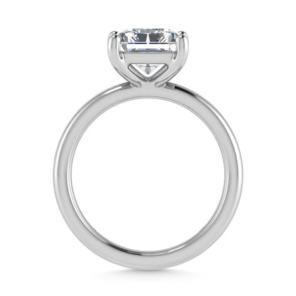 14K White Gold Lab Grown Diamond 1 1/2 Ct.Tw. IGI Certified Radiant Shape Solitaire (Available from 1CT to 7CT)