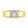 14K Yellow Gold Lab Grown Diamond 2 Ct.Tw. Mens Band