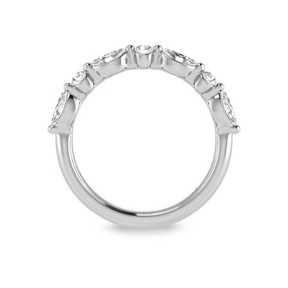 14K White Gold Lab Grown Diamond 1/2 ct.tw. IGI Certified Wedding Band