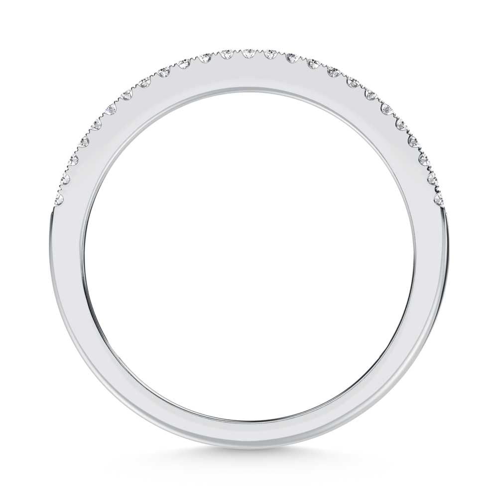 14K White Gold Lab Grown Diamond 1/2 Ct.Tw. Baguette Wedding Band