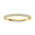 10K Yellow Gold Labgrown Diamond 1/6 Ct.Tw. Wedding Band