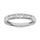 14K White Gold Lab Grown Diamond 1/4 Ct.Tw. Channel Band
