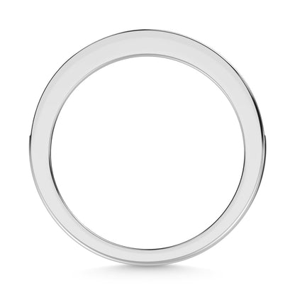 14K White Gold Lab Grown Diamond 1/4 Ct.Tw. Channel Band
