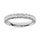 14K White Gold Lab Grown Diamond 1 Ct.Tw. Micropave Band