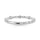 14K White Gold Lab Grown Diamond 1/6 Ct.Tw. Wedding Band