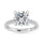 14K White Gold Labgrown Diamond 4 1/3 Ct.Tw. Engagement Ring