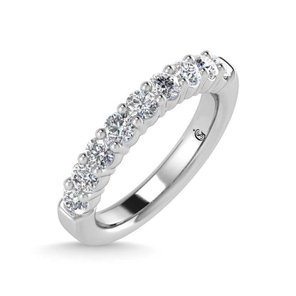 14K White Gold Lab Grown Diamond 1/3 Ct.Tw. Band