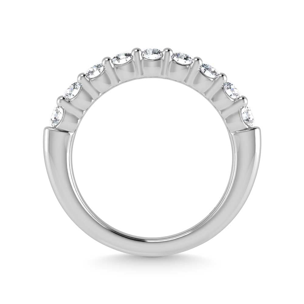 14K White Gold Lab Grown Diamond 1/3 Ct.Tw. Band
