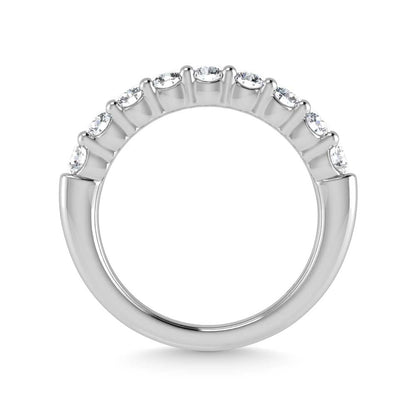14K White Gold Lab Grown Diamond 1/3 Ct.Tw. Band