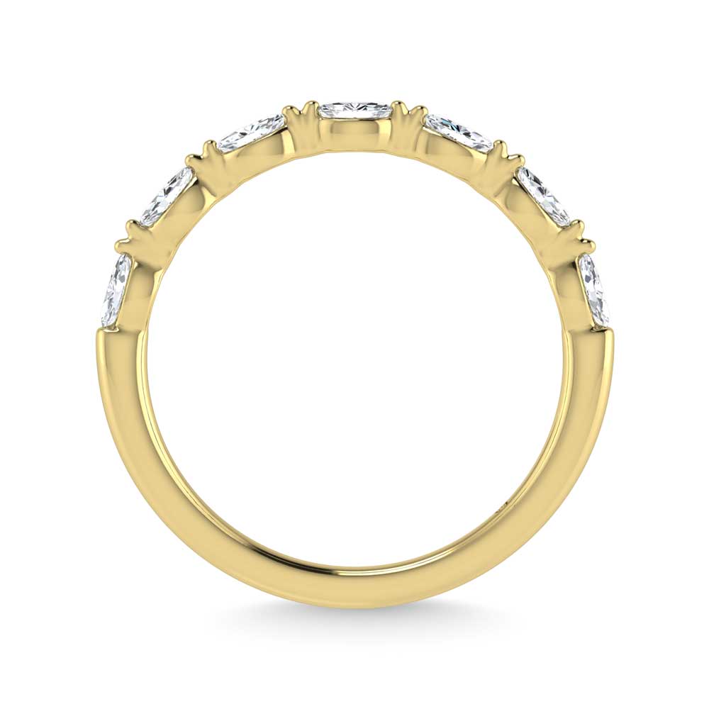 14K Yellow Gold Lab Grown Diamond 1/4 Ct.Tw. Stackable Band