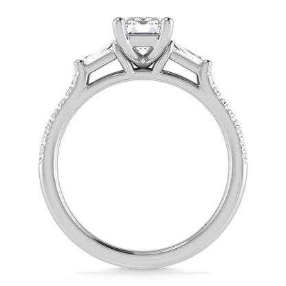 14K White Gold Lab Grown Diamond 1 1/4 Ct.Tw. Engagement Ring