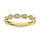 14K Yellow Gold Lab Grown Diamond 1/8 Ct.Tw. Stackable Band
