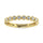 14K Yellow Gold Lab Grown Diamond 1/6 Ct.Tw. Stack Band