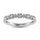 14K White Gold Lab Grown Diamond 1/8 Ct.Tw. Stackable Band