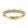 14K Yellow Gold Lab Grown Diamond 1/8 Ct.Tw. Stackable Band