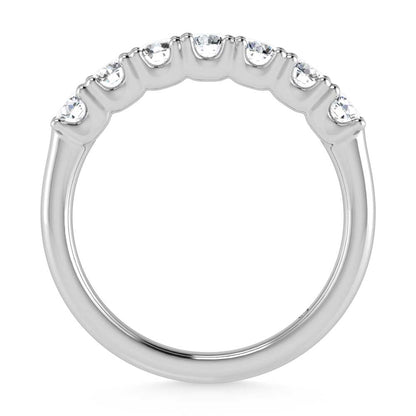 14K White Gold Lab Grown Diamond 7/8 Ct.Tw. Band