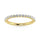 14K Yellow Gold Lab Grown Diamond 1/4 Ct.Tw. Stackable Band