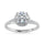 10K White Gold Lab Grown Diamond 1 1/4 Ct.Tw. Engagement Ring