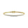 10K Yellow Gold Lab Grown Diamond 3 Ct.Tw. Tennies Bracelet