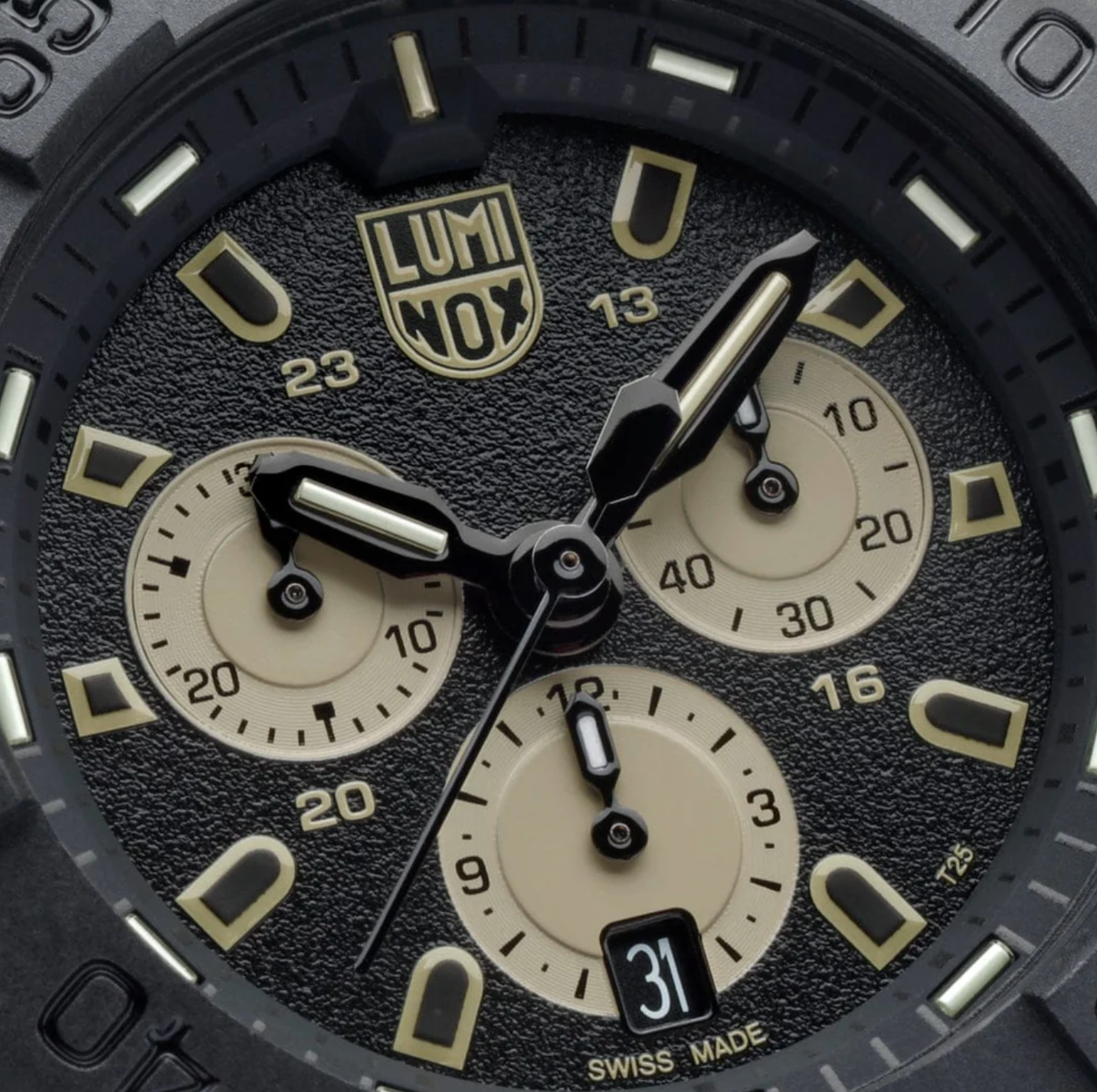 Luminox Navy SEAL Chronograph Chronograph Swiss Made Watch, 45 mm XS.3587