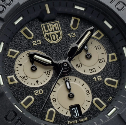 Luminox Navy SEAL Chronograph Chronograph Swiss Made Watch, 45 mm XS.3587