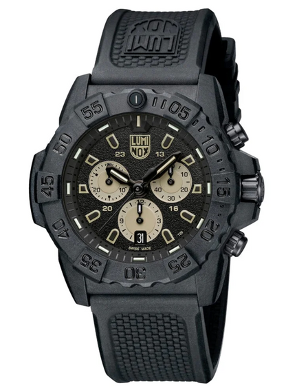 Luminox Navy SEAL Chronograph Chronograph Swiss Made Watch, 45 mm XS.3587