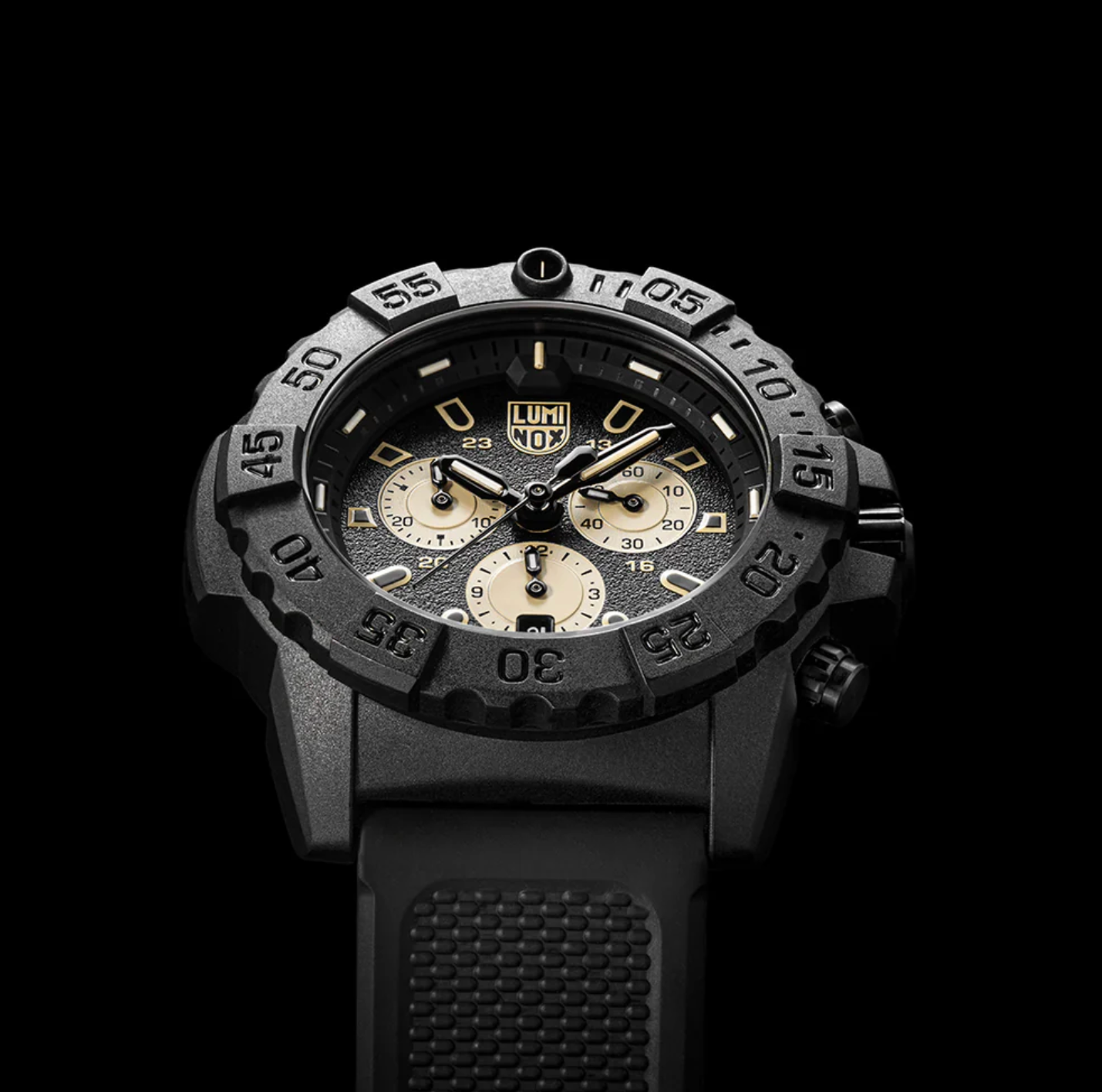 Luminox Navy SEAL Chronograph Chronograph Swiss Made Watch, 45 mm XS.3587