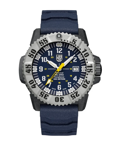 Luminox XL.3355.2 MIL-SPEC Military Carbonox 46 mm Rubber Quartz Men's Watch Sapphire Crystal