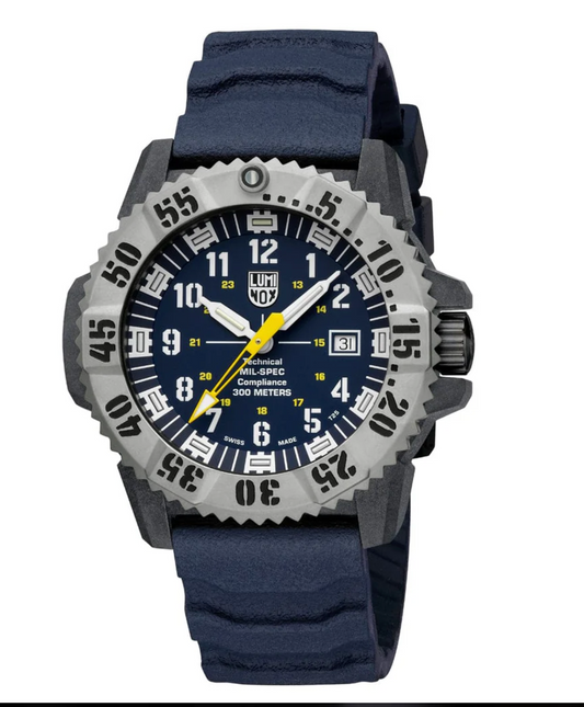Luminox XL.3355.2 MIL-SPEC Military Carbonox 46 mm Rubber Quartz Men's Watch Sapphire Crystal