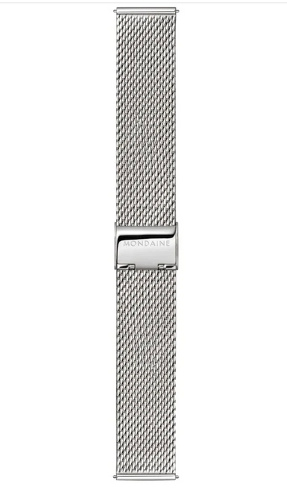 Mondaine Solar MLE.41910.SM Double Sapphire Glass Milanese 41mm Swiss Made Watch