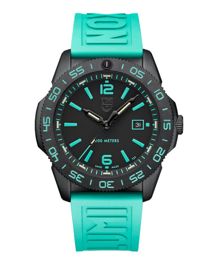Luminox Pacific Diver 44mm Teal Limited Edition Swiss Dive Watch XS.3124.N.SET