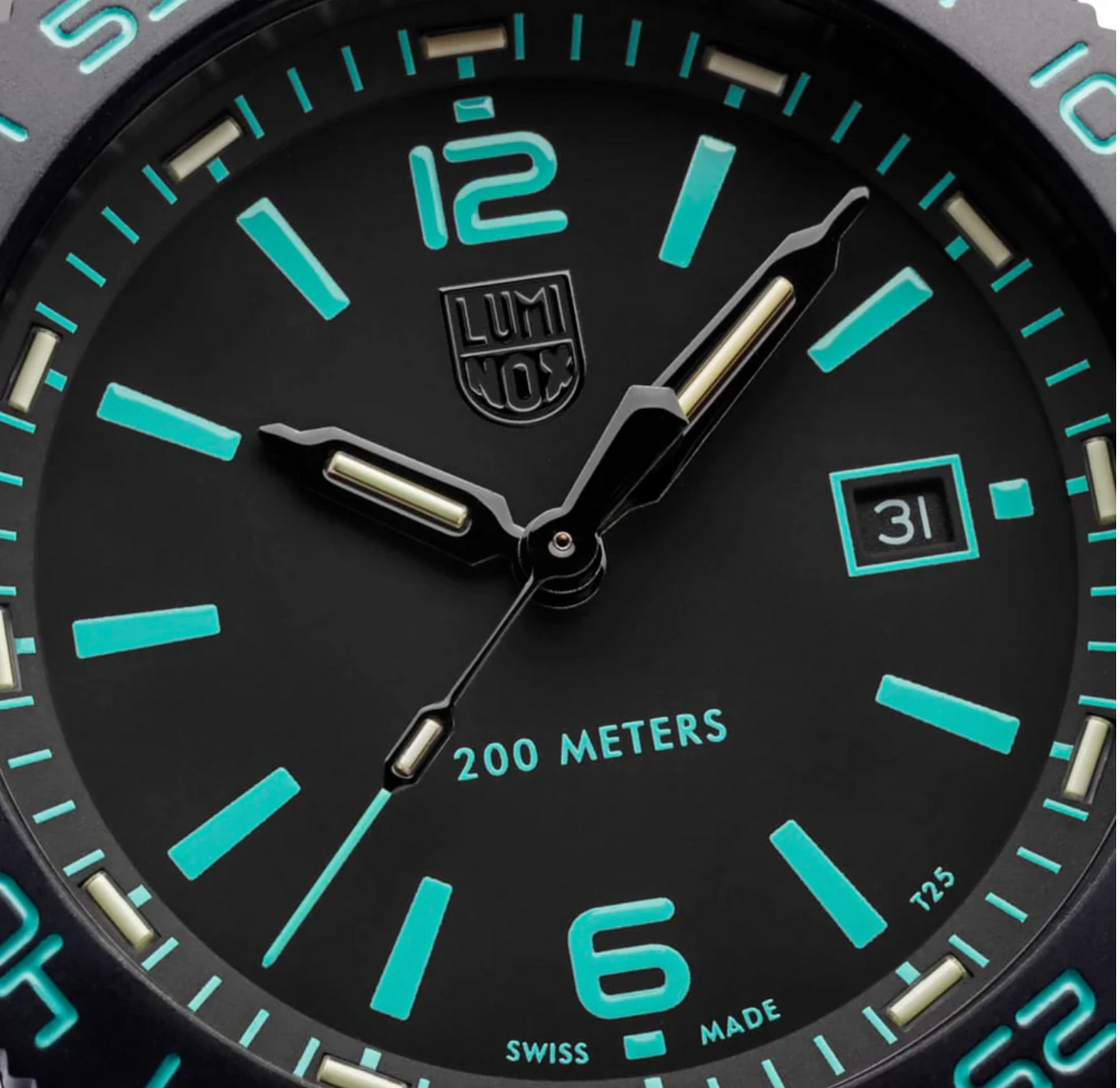 Luminox Pacific Diver 44mm Teal Limited Edition Swiss Dive Watch XS.3124.N.SET