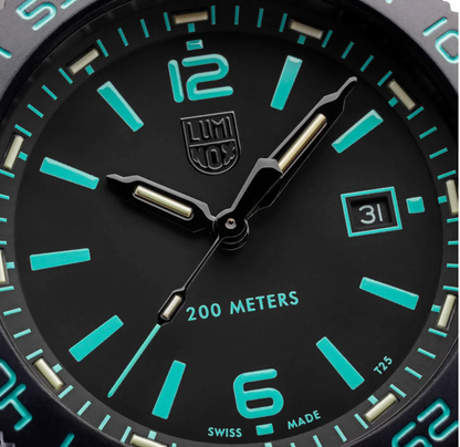 Luminox Pacific Diver 44mm Teal Limited Edition Swiss Dive Watch XS.3124.N.SET