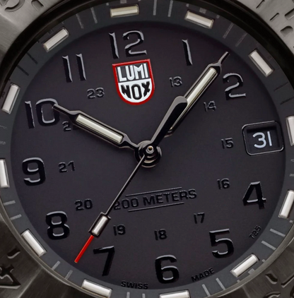 Luminox Navy SEAL Foundation XS.3228.NSF 43mm Sapphire Swiss Made Black Watch