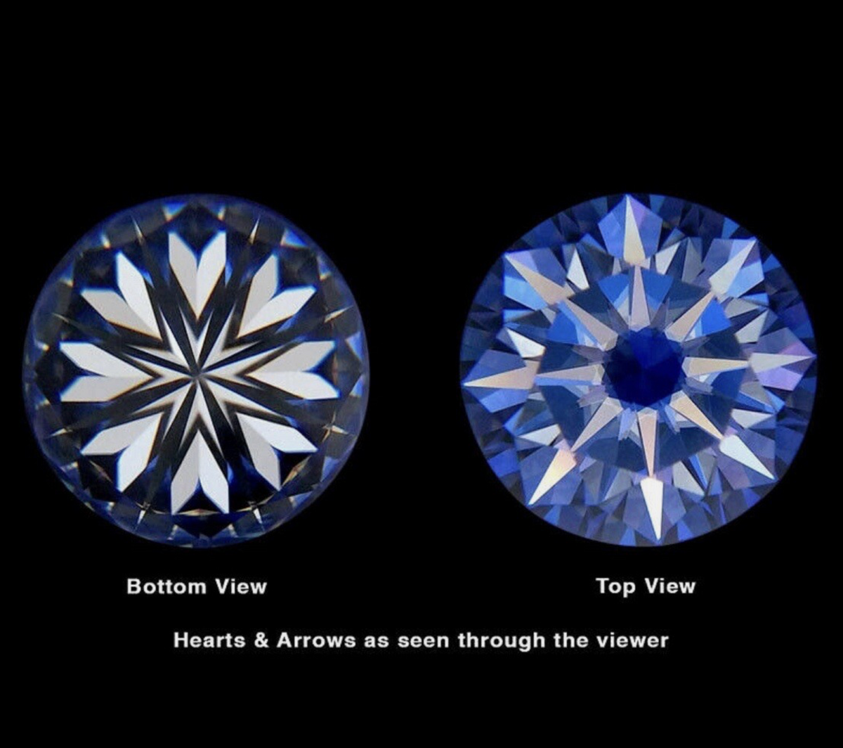 2.00 Ct Round Cut Certified VS1/E Lab Grown Diamond Martini Set Stud Earrings 14K White Gold