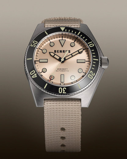 BENRUS Type 1 M1 Swiss Automatic ETA 2892 41.5mm Sapphire Crystal Military Watch