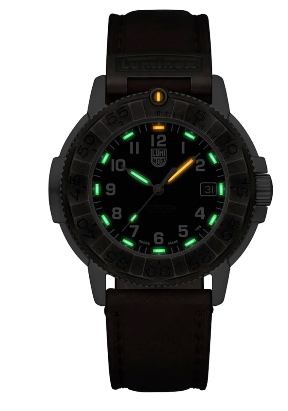 Luminox XL.1301.LG Adventure 43mm Swiss Quartz Sapphire Crystal 200M Men's Watch